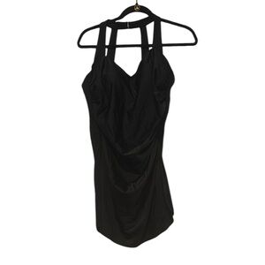 NWT SPORTI BELLA‎ TUMMY CONTROL 1-piece swim dress size 14